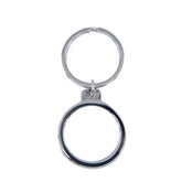 Sublimation blank Round Bottle Opener Metal Keyring
